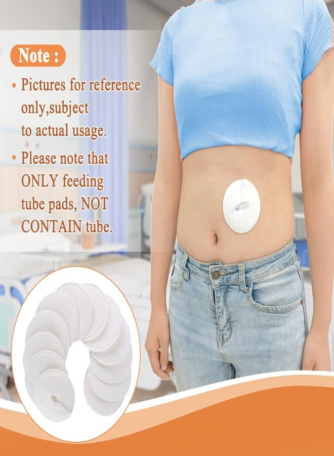 KAVIL Feeding Tube Pad G Tubes Button Pads Holder Covers Peg Tube Supplies Catheter Support Peritoneal Abdominal Dialysis Extra Soft and Absorbent Pads (12 Pack) - Image 5